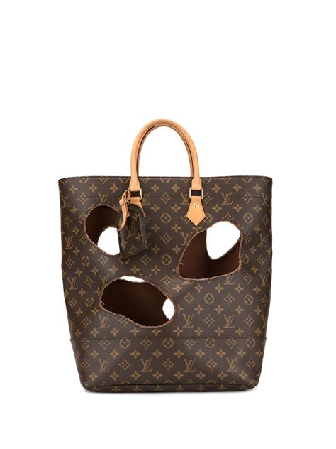 louis vuitton tas met gaten|Louis Vuitton designer tote bag.